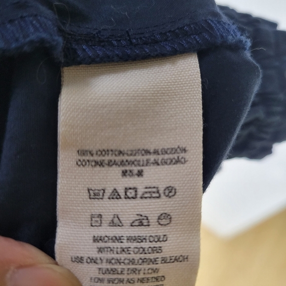 ❤️ 3 for $35 FREE People one Shoulder crop ruffle blouse top shirt blue small - Picture 7 of 7